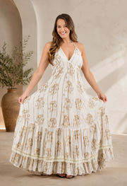 Piper Palm Boho Dress