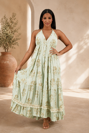 Piper Palm Boho Dress