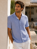 Jax Men’s Shirt in Blue 20018