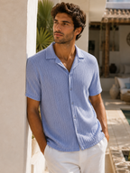Jax Men’s Shirt in Blue 20018