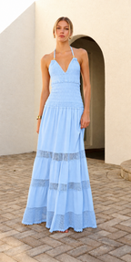Carolina Dress in Sky