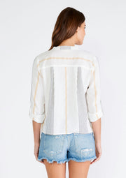 Kacie Striped Blouse