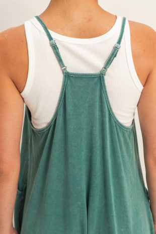 Noelle Jumpsuit in Teal