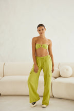 Destiny Cargo Pants in Pistacio
