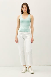 Lacey Tank in Seafoam
