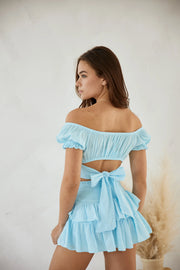 Lexi Top in Sky Blue