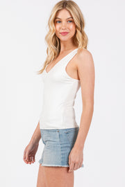 Bobbi White Tank in White
