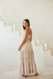 Zuri Dress in Beige 49026