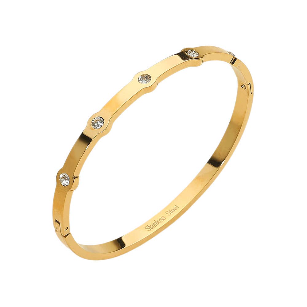 Stainless Steel Bangle Bracelet