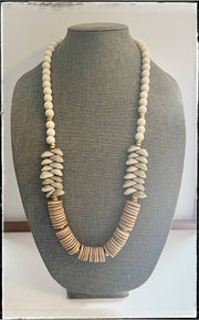 Coconut Cowrie Sea Shell Necklace