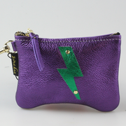 Kara: Lightening Bolt Mini Coin Purse