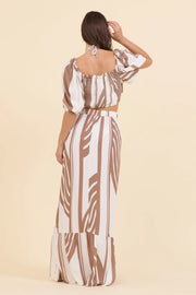 Allie Abstract Skirt