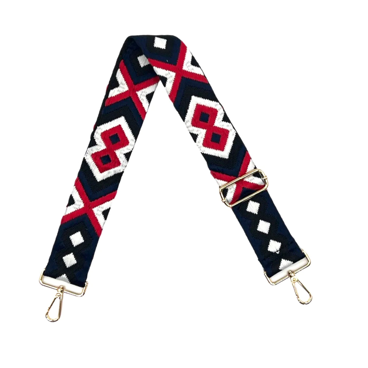 Red & Navy Aztec Adjustable Strap