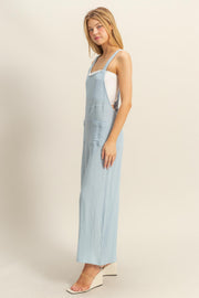 Capri Jumpsuit in Aqua