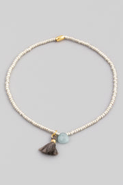 Gem & Tassel Bracelet