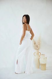 Aria Pants in White 47201