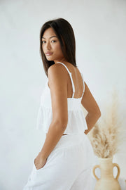 Aria Pants in White 47201