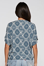 Hanna Surplice Blouse