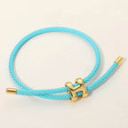 H Monogram Charm Bracelet