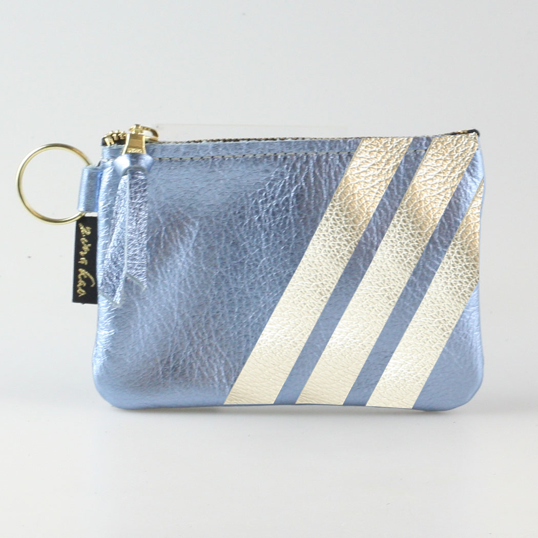 The Kara Wallet: 3 Side Stripes