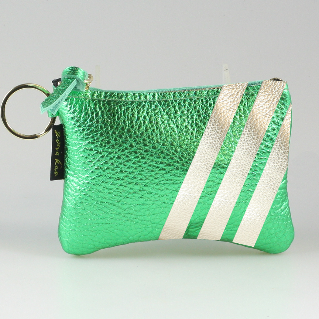 The Kara Wallet: 3 Side Stripes