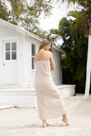 Malia Dress in Beige