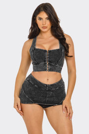 Jaden 2 Piece Set in Black