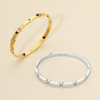 Stainless Steel Bangle Bracelet