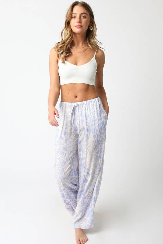 Della Leopard Pants