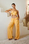 Destiny Cargo Pants in Tangerine