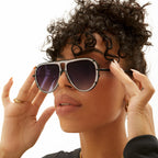 Ivy Luxe Clear Sunglasses