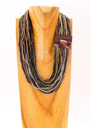 Sparkle Big Buck Necklace in Turqousie