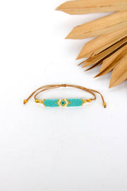 Simplicity Evil Eye Pull Bracelet brac