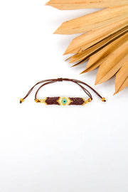Simplicity Evil Eye Pull Bracelet brac