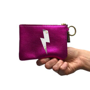 Kara: Lightening Bolt Mini Coin Purse