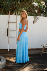 Brielle Skirt in Aqua 47022