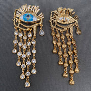 Fringe Eyes Earrings