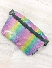 Fanny Pack | Slim | Dazzler Rainbow Glitter