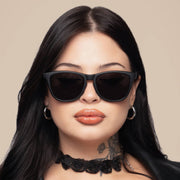 Rise Up Black Sunglasses
