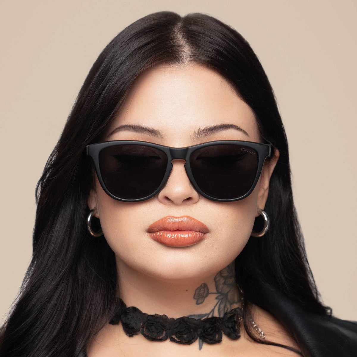 Rise Up Black Sunglasses