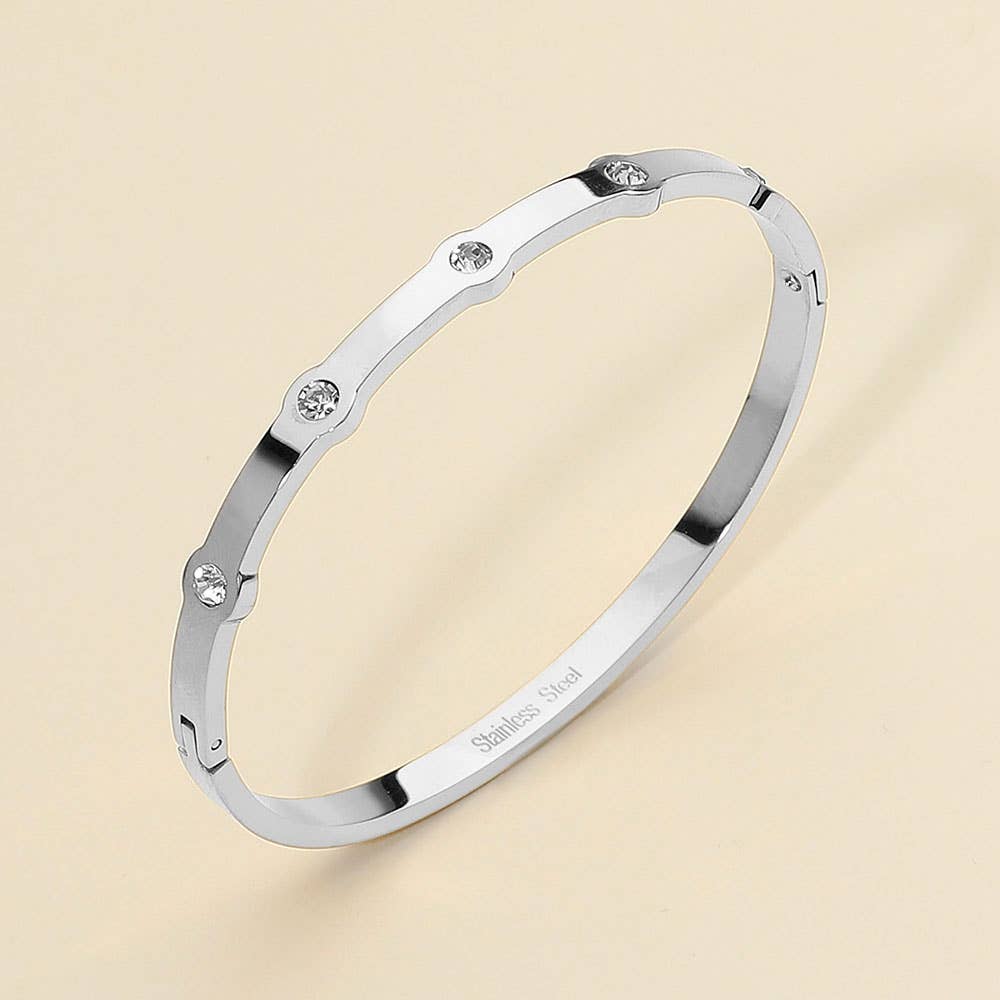 Stainless Steel Bangle Bracelet