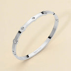 Stainless Steel Bangle Bracelet