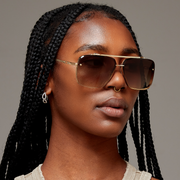 Bella Coffee - Tangle Free Sunglassses