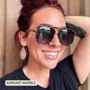 Earhart - Women’s Aviator Sunglasses–Polarized Everyday Chic