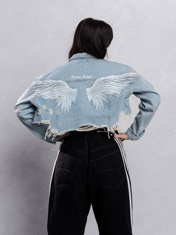 Fallen Angel Distressed Jacket