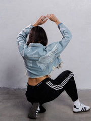 Fallen Angel Distressed Jacket