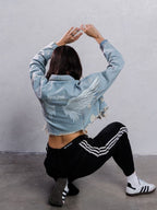 Fallen Angel Distressed Jacket