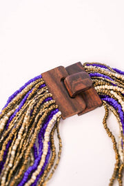Sparkle Big Buck Necklace in Turqousie