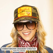 Ember - Woman's Oversized Square Sunglasses