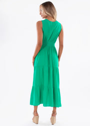Gabbie Maxi Dress in Green